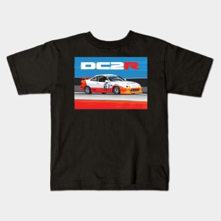 dc2 type r realtime racing touring championship car Kids T-Shirt